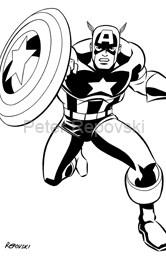 Peter Repovski - Captain America 1